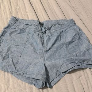 J crew chambray drawstring short XXL